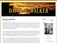 Tablet Screenshot of davidnwalker.com